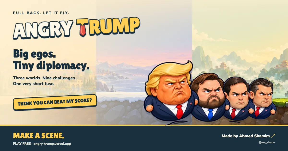 Angry Trump preview